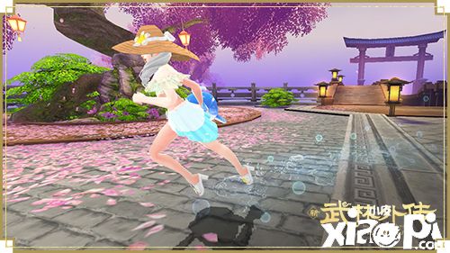 《武林外传手游》步步生莲足下轻，凌波动效等你体验！