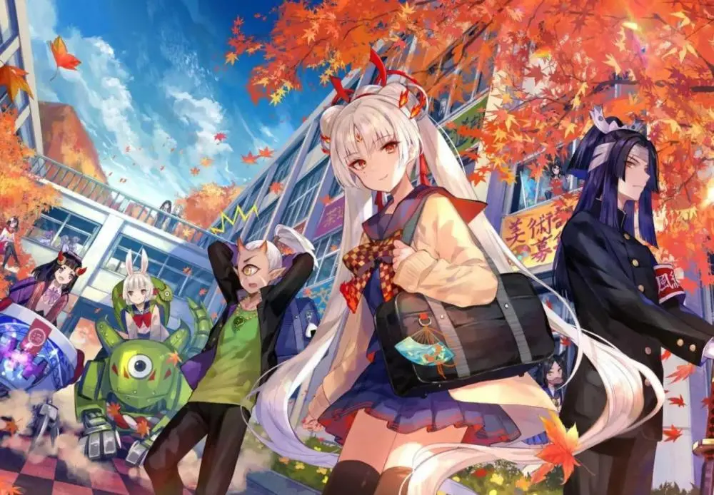 《阴阳师》衍生游戏《百鬼物语》外服首测，本家阴间的理由找到了！
