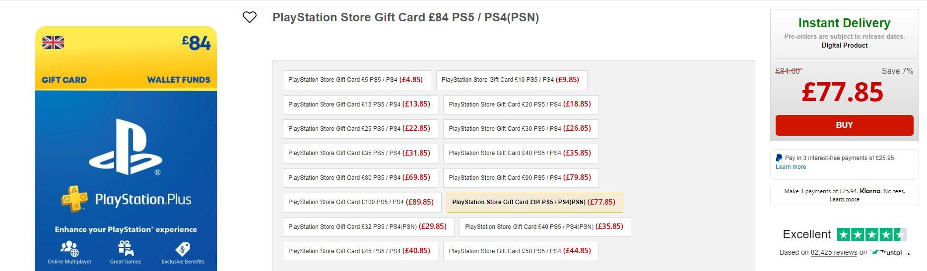 索尼推出新PS Plus礼品卡，面额等于一年高级会员费用！