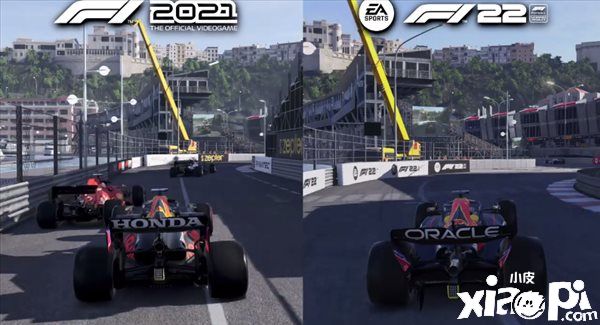 《F1 2021》较比《F1 2022》画面视频公布，结果令人失望！