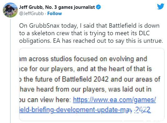 EA为西雅图工作室招募设计总监，为其开发《战地》系列新作单人战役模式！