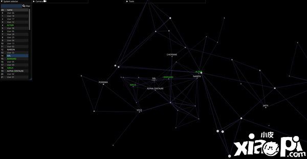 饭制科幻RPG《星空》三维互动星图，可前瞻75颗星系！