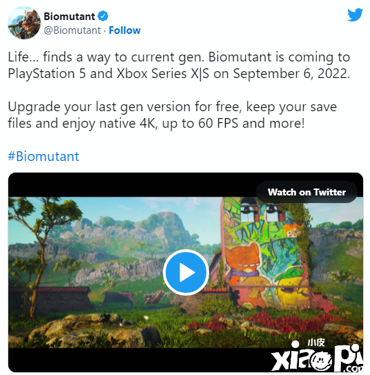 动作RPG《突变纪元》将于9月6日正式登陆PS5及Xbox Series X