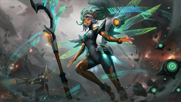 《英雄联盟》新系列皮肤“钢铁瓦尔基里-迦娜”皮肤效果演示公布！