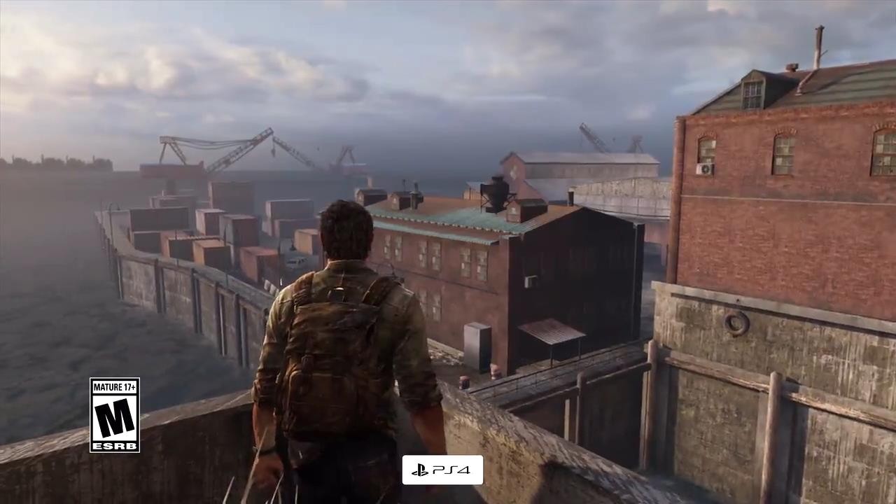 《最后的生还者》重制版较比PS4版游戏画面视频公布！