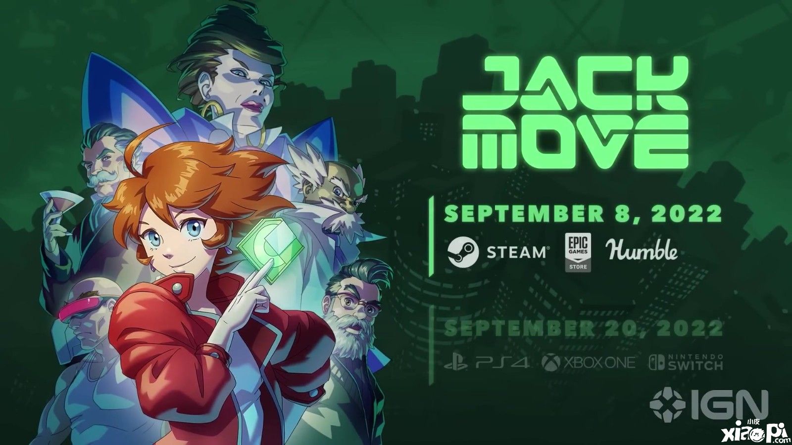 《Jack Move》预告片公布，游戏9月8日发售！