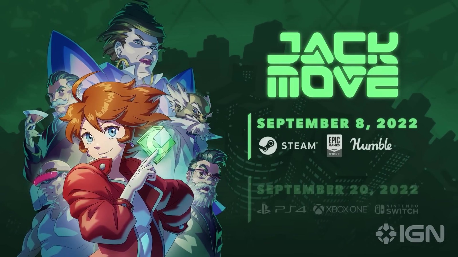 《Jack Move》预告片公布，游戏9月8日发售！