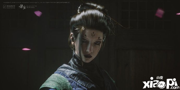 《黑神话：悟空》官网更新最新截图，展示游戏内蜘蛛精关卡环境！