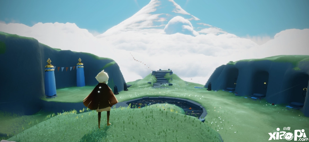 《光遇》曾在测试服中出现的透明斗篷，希望官方能够考虑！