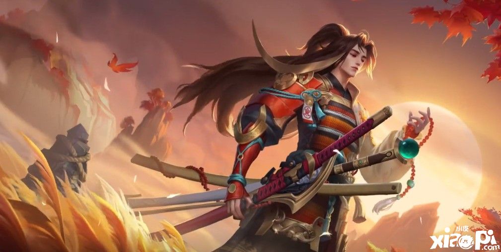 《王者荣耀》“橘右京”限定皮肤“枫霜尽”演示公布！