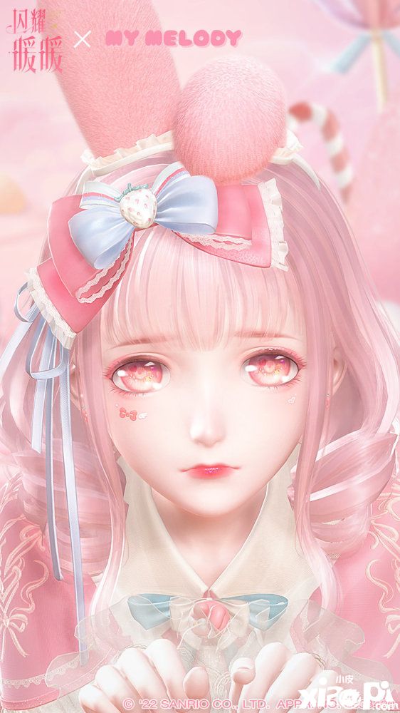 《闪耀暖暖》联动三丽鸥活动即将开启，“甜莓美乐蒂”含糖量惊人！