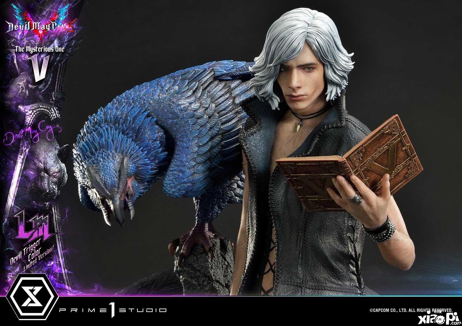 《鬼泣5》神秘男V高端手办公开，三只魔兽精美还原打造！