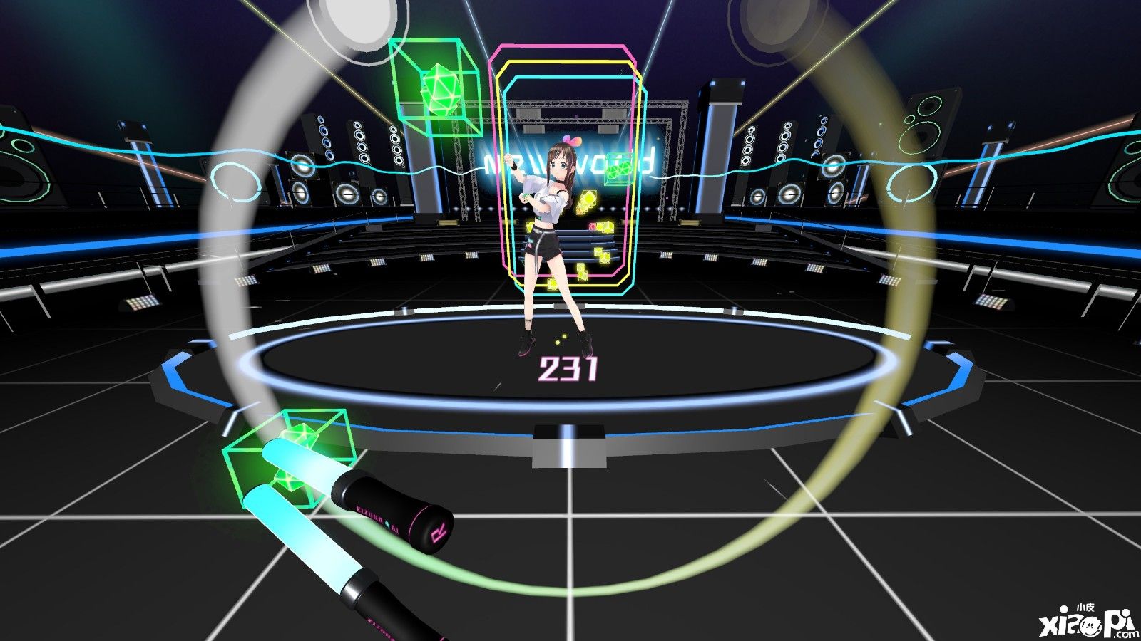 节奏游戏《Kizuna AI: Touch The Beat!》官宣2023年发售，可支持VR设备！