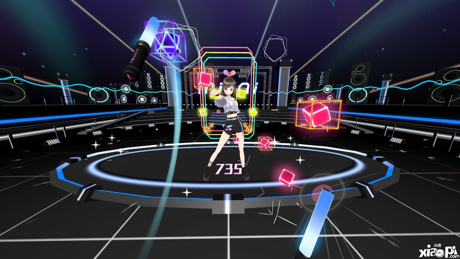节奏游戏《Kizuna AI: Touch The Beat!》官宣2023年发售，可支持VR设备！