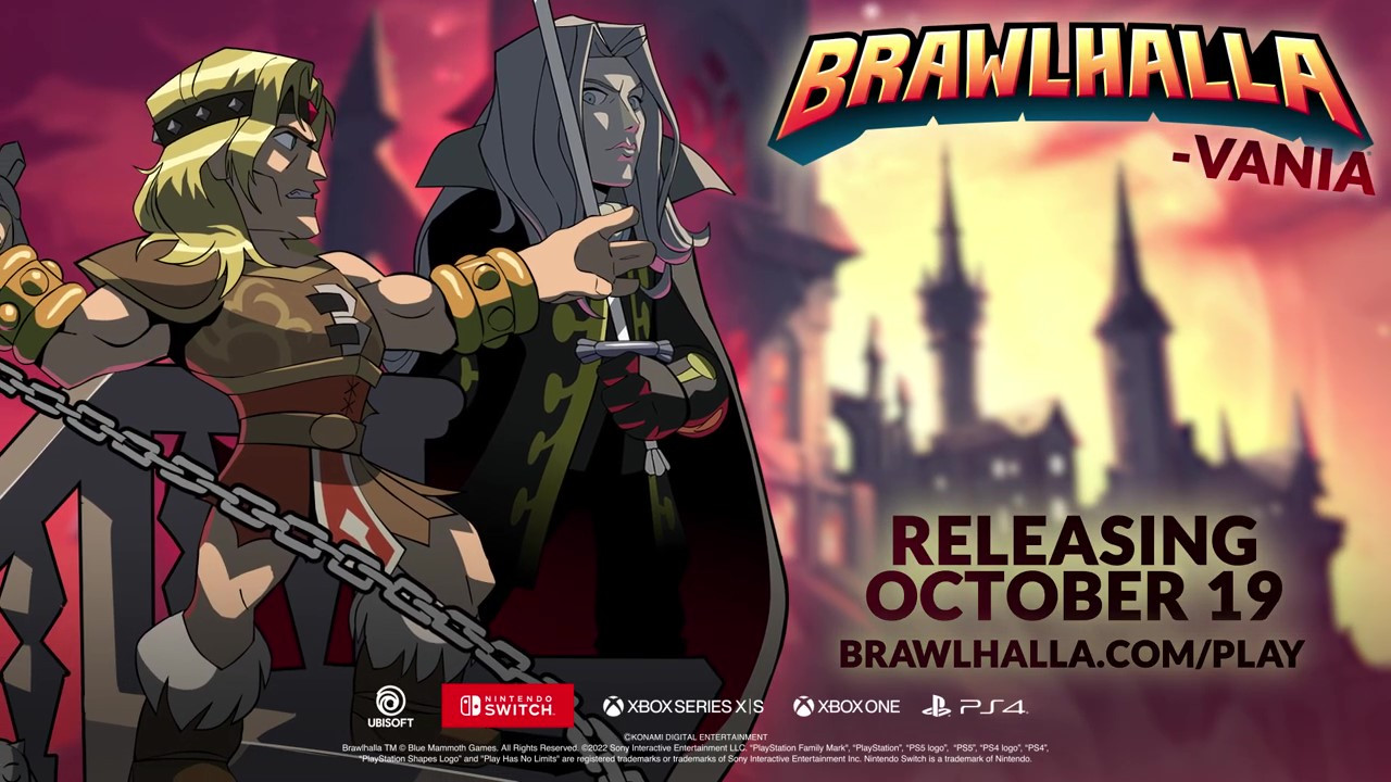《英灵乱战》恶魔城联动预告公布，10月19日正式上线！