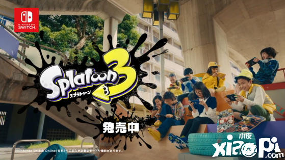 《斯普拉遁3》最新TVCM公布，游戏已正式发售！