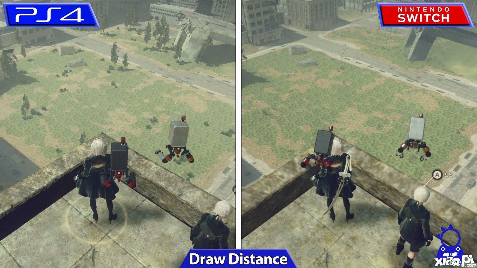 《尼尔：机械纪元》Switch版较比PS4版画面视频公布！