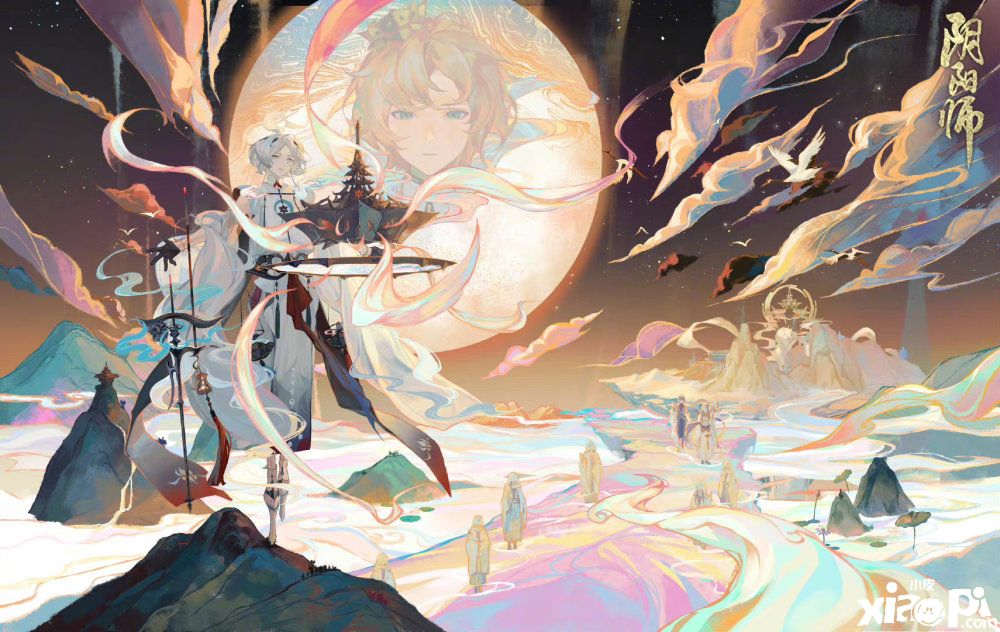 《阴阳师》新SSR寻香行大量插画公开，壁纸级别的白毛正太！