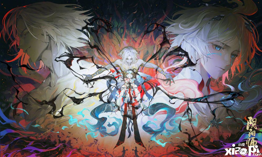 《阴阳师》新SSR寻香行大量插画公开，壁纸级别的白毛正太！