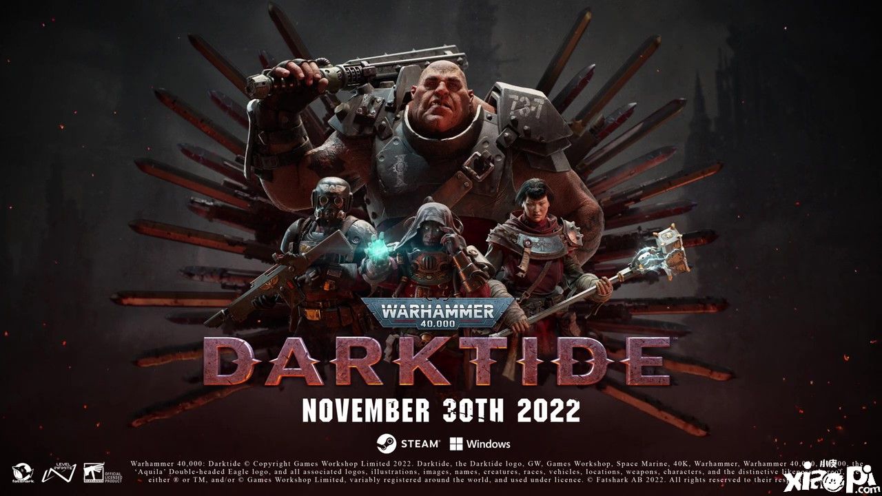 《战锤40K：暗潮》最新宣传片“神射手老兵”公布，游戏11月30日发售！