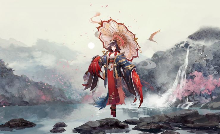 《阴阳师》新期花合战皮肤SP姑获鸟质量意外高，就算是仓管也值得入手！