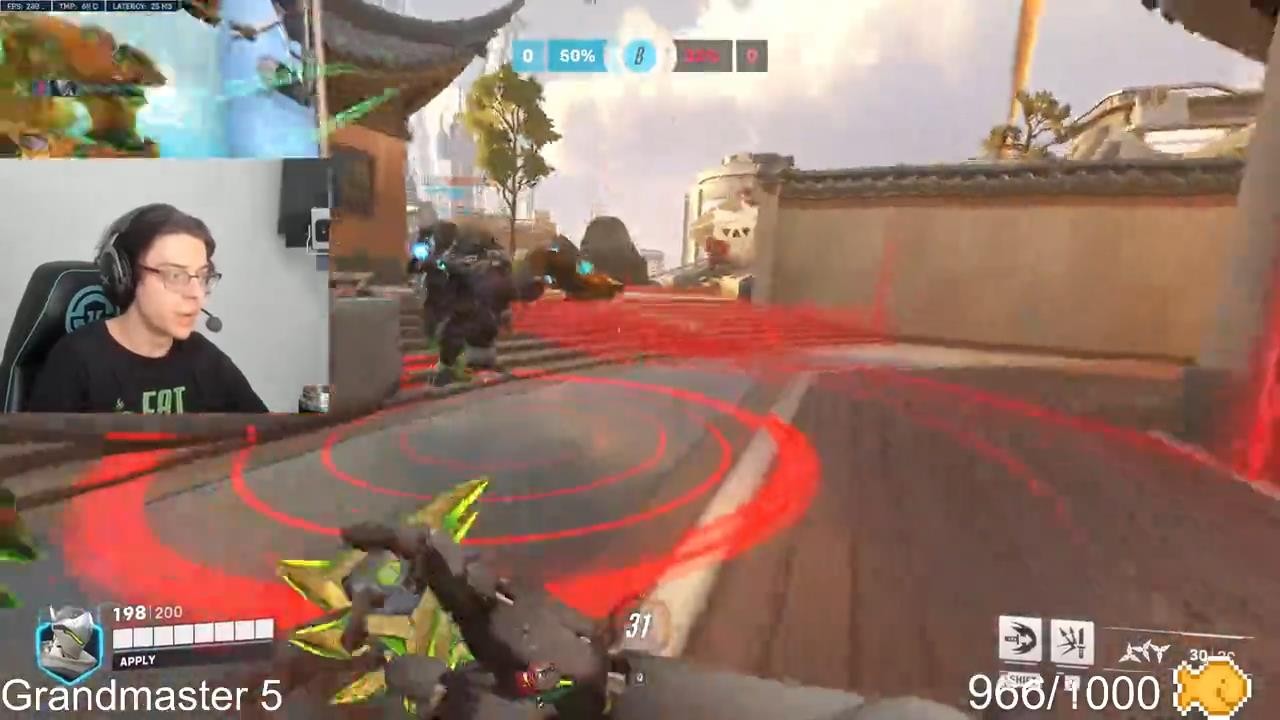 《守望先锋：归来》出现惊天BUG，堡垒拥有着恐怖的火力！