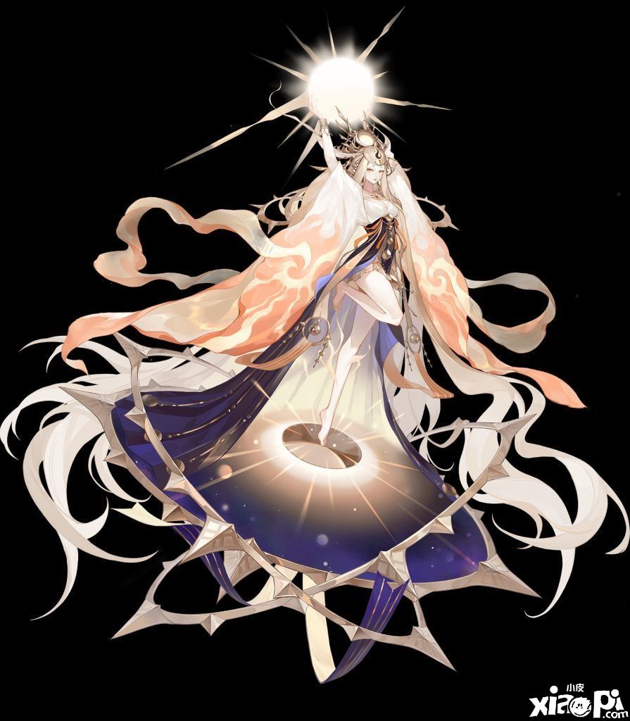 《阴阳师》天照大神全身造型高清吕慧公开，大概率要7周年庆实装！