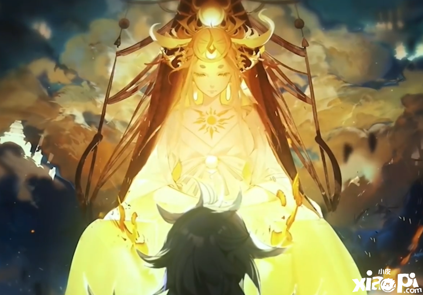 《阴阳师》天照大神全身造型高清吕慧公开，大概率要7周年庆实装！