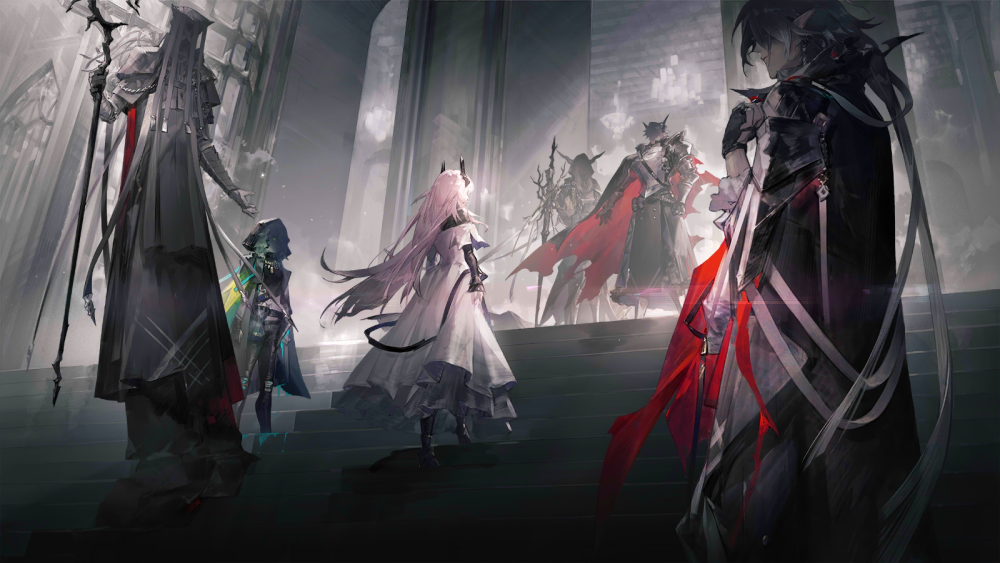 《明日方舟》手绘血魔大君，虽然无法上岛 但不妨碍博士投敌！