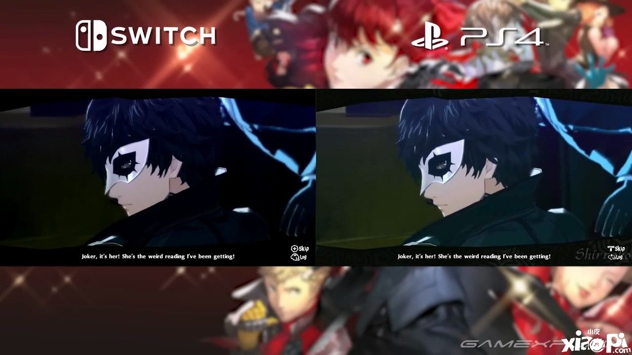《女神异闻录5：皇家版》PS4版对比Switch画质视频公布！