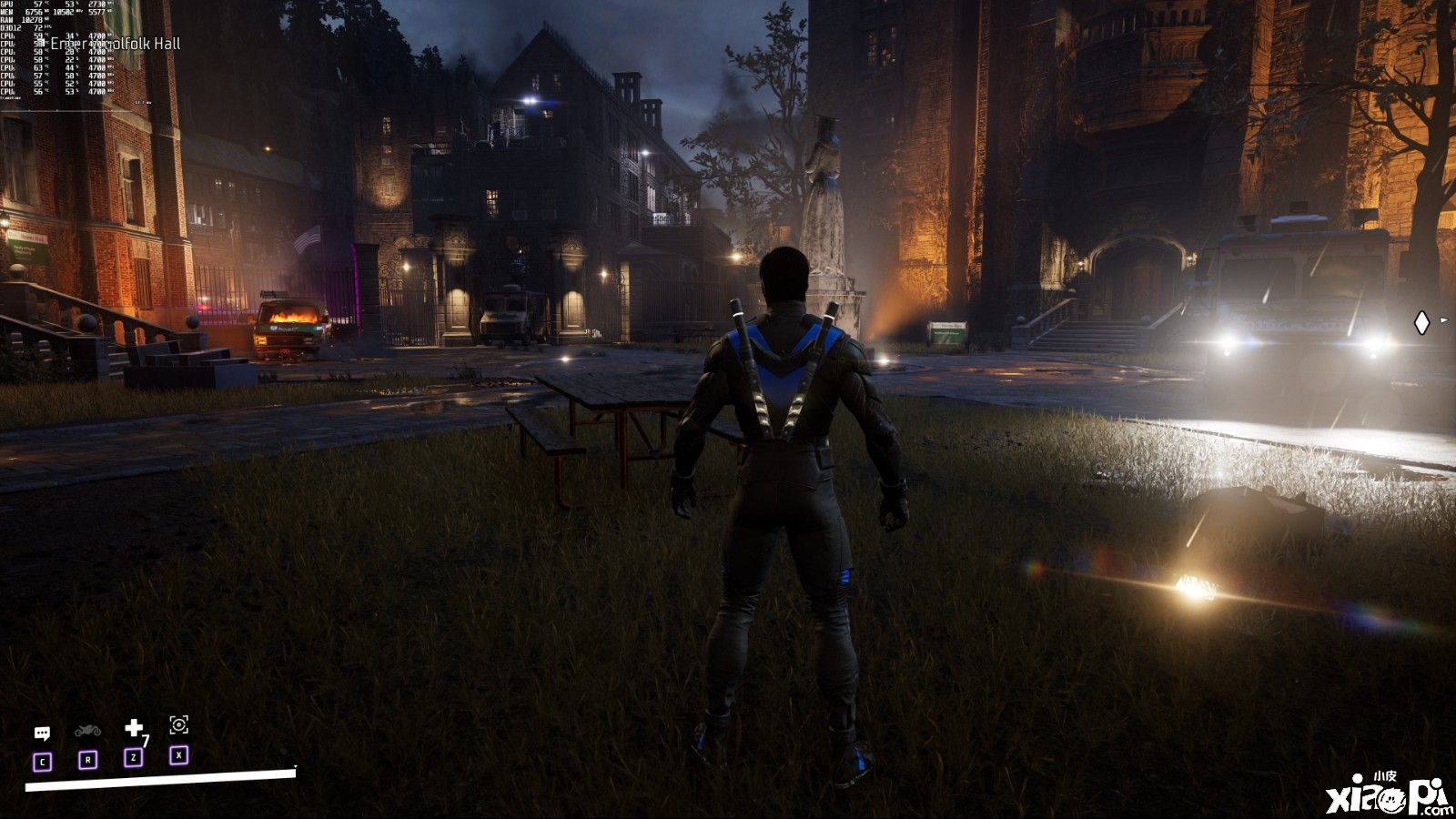 《哥谭骑士》多种升频技术画质截图对比，DLSS 2成为最终赢家！