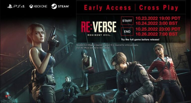 《生化危机Re：Verse》官宣跨平台抢先体验活动即将开启！
