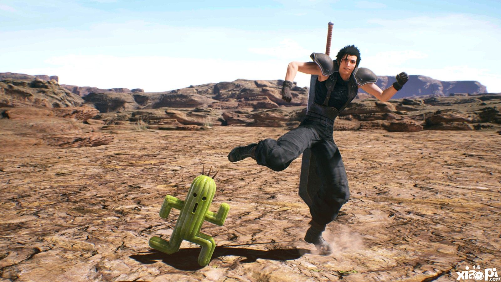 《FF7核心危机：再融合》最新游戏截图公布，展示部分角色等画面！
