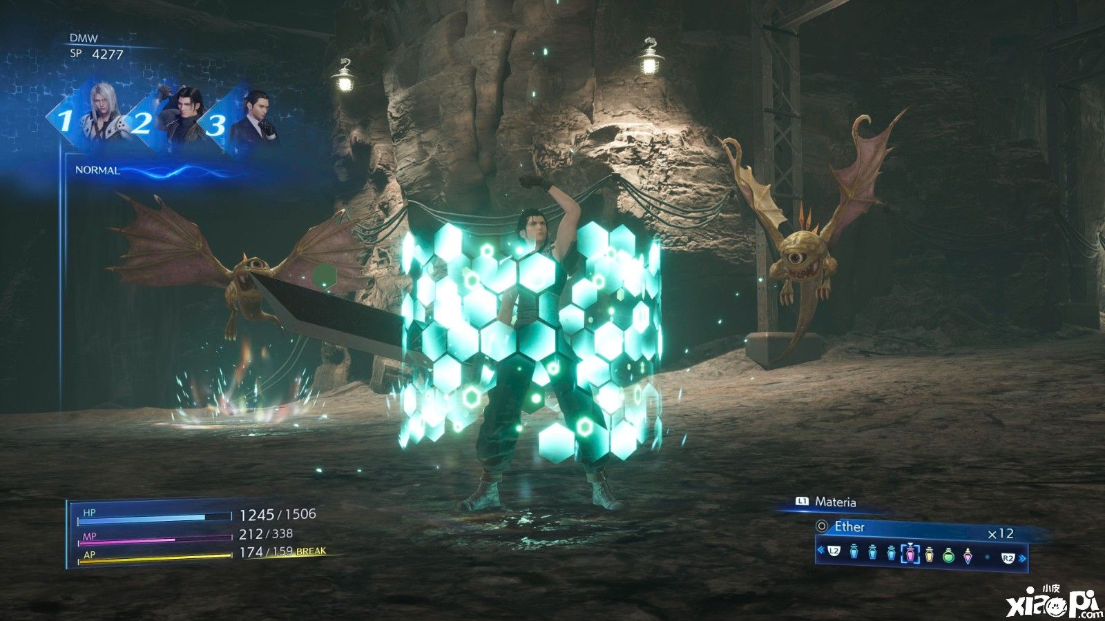 《FF7核心危机：再融合》最新游戏截图公布，展示部分角色等画面！