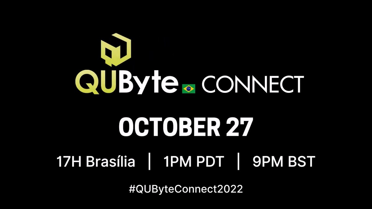 QUByte Connect 2022游戏展示会将于10月28日正式举办！