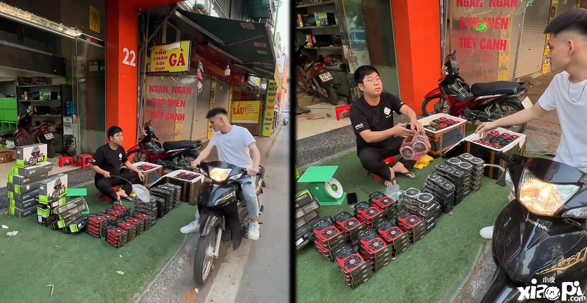 越南显卡经销商绝望，店内显卡准备论斤售卖！