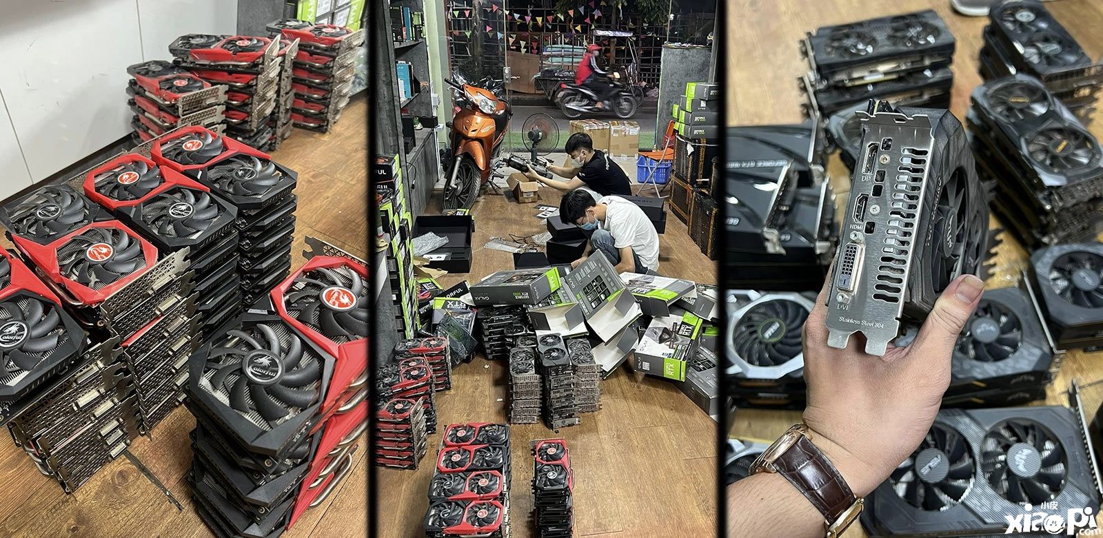 越南显卡经销商绝望，店内显卡准备论斤售卖！