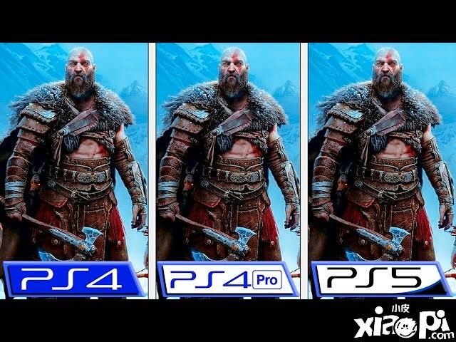 《战神5：诸神黄昏》PS4版较比PS5版视频公布，结果相差不多！
