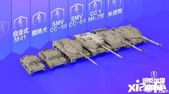 《坦克世界闪击战》全新I系坦歼科技线重磅登陆！