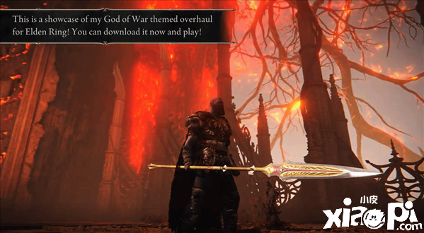 《艾尔登法环》战神武器MOD演示公布,德罗普尼尔长矛!
