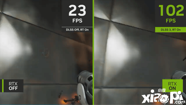《传送门》RTX版演示宣传片公布，DLSS3画面对比！