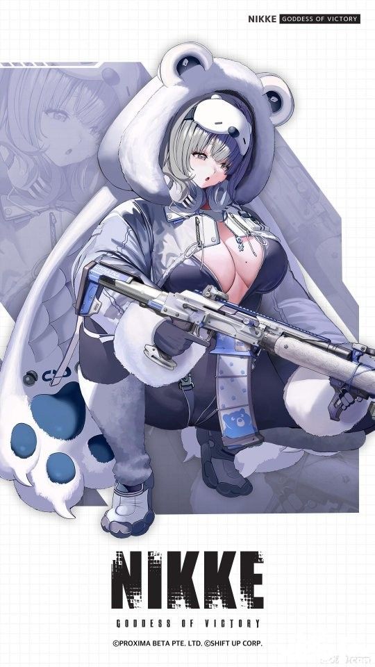 《妮姬：胜利女神》新角色“Neve”介绍视频公布，身穿熊衣尽显饱满身材！