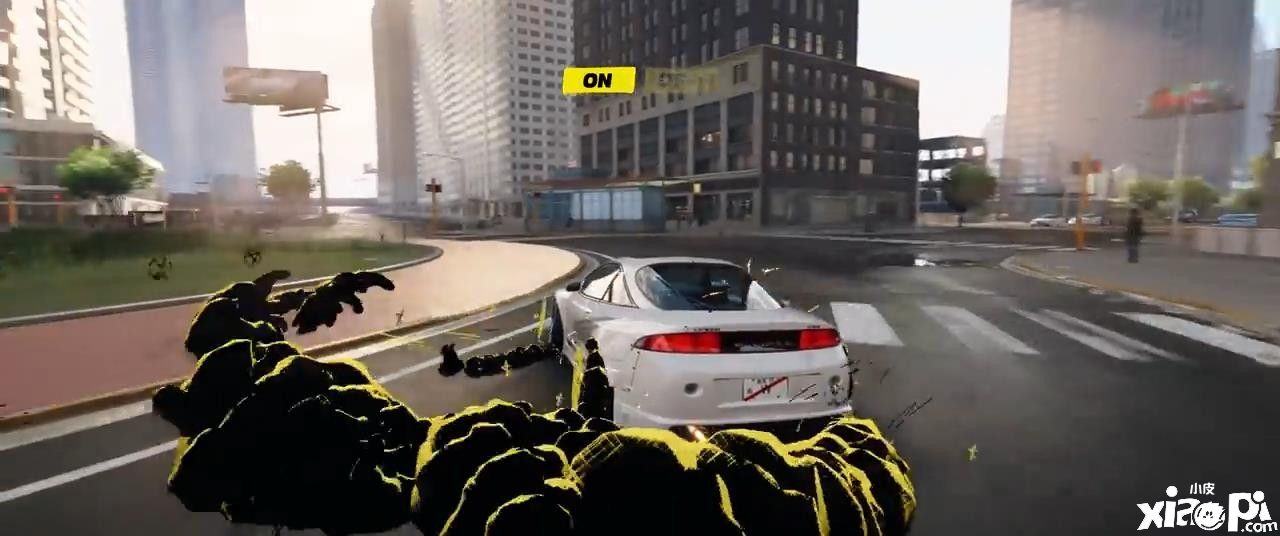 《极品飞车22：不羁》关闭卡通效果演示，尾气烟雾不再夸张！