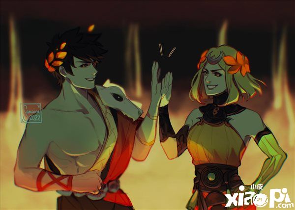 《哈迪斯2》新角色宣传图公布，粉丝二创兄妹和睦！