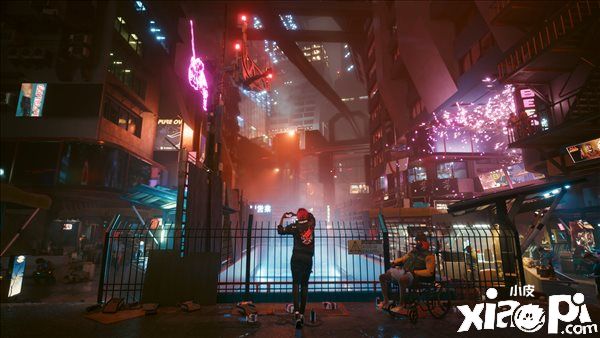 《赛博朋克2077》两周年纪念日贺图，全平台半价活动开启！