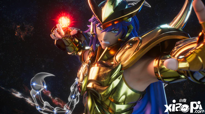 3DCG动画《圣斗士星矢》新剧照公布，黄金圣斗士闪亮登场！
