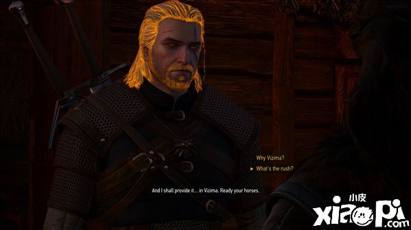 《巫师3：狂猎》次时代版存在发色BUG，浓眉大眼的大叔竟还染发！