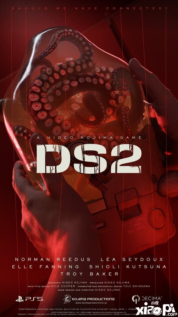 《死亡搁浅2》新视觉宣传海报公布，小岛秀夫称只是章鱼烧罢了！