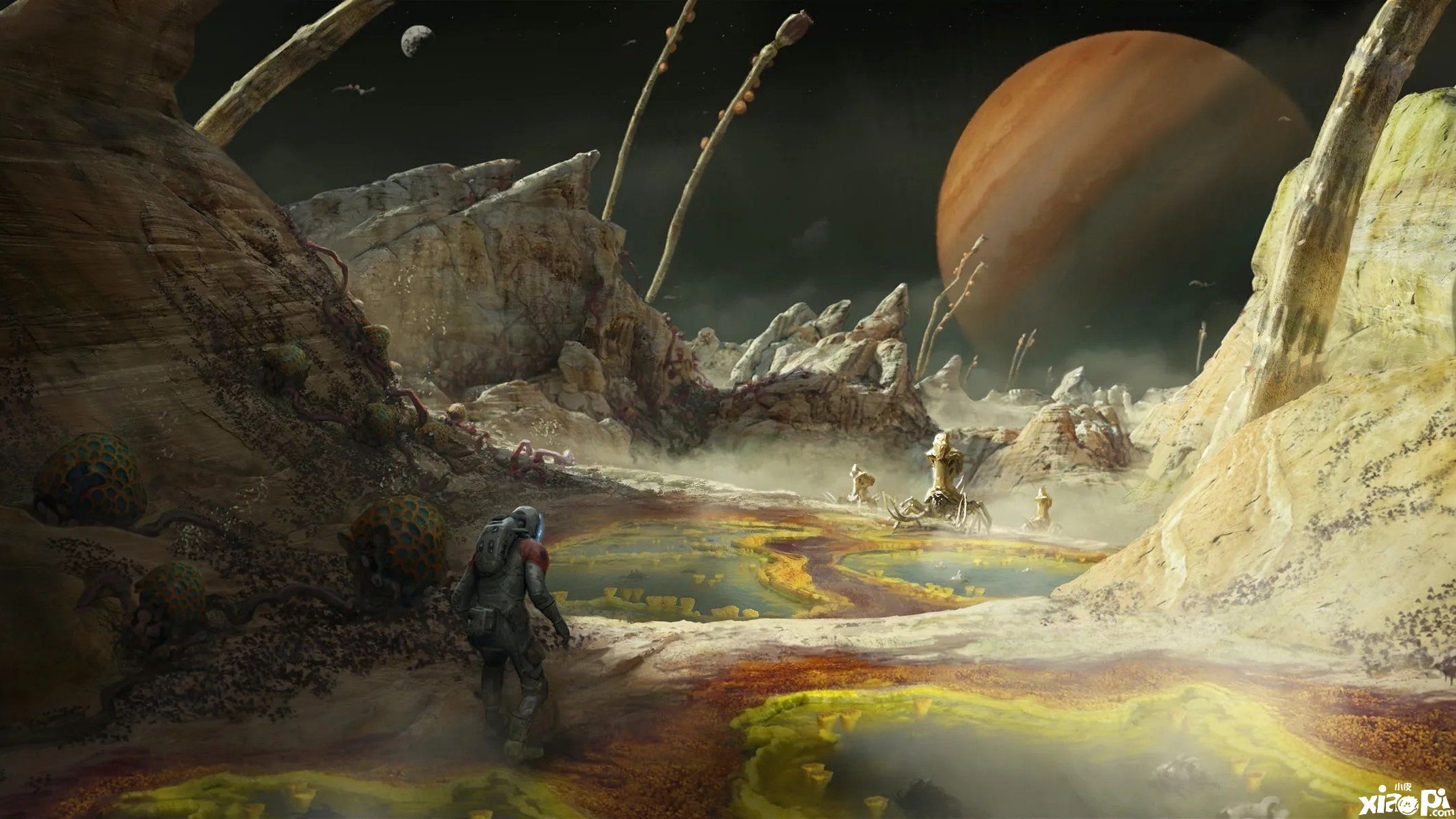 B社称《星空》中每个星球都拥有独特的生物群落！