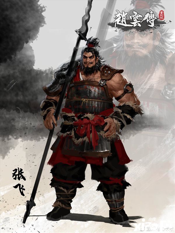 《赵云传重制版》桃园三杰人设图公开，游戏2023年1月4日开启封闭测试！